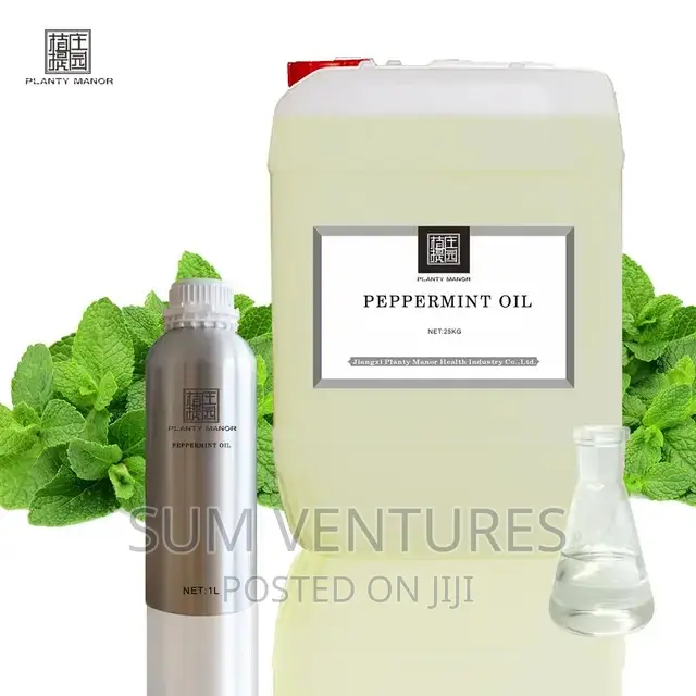 Peppermint Oil – (100% Pure) Natural Organic Cold Pressed Oil 