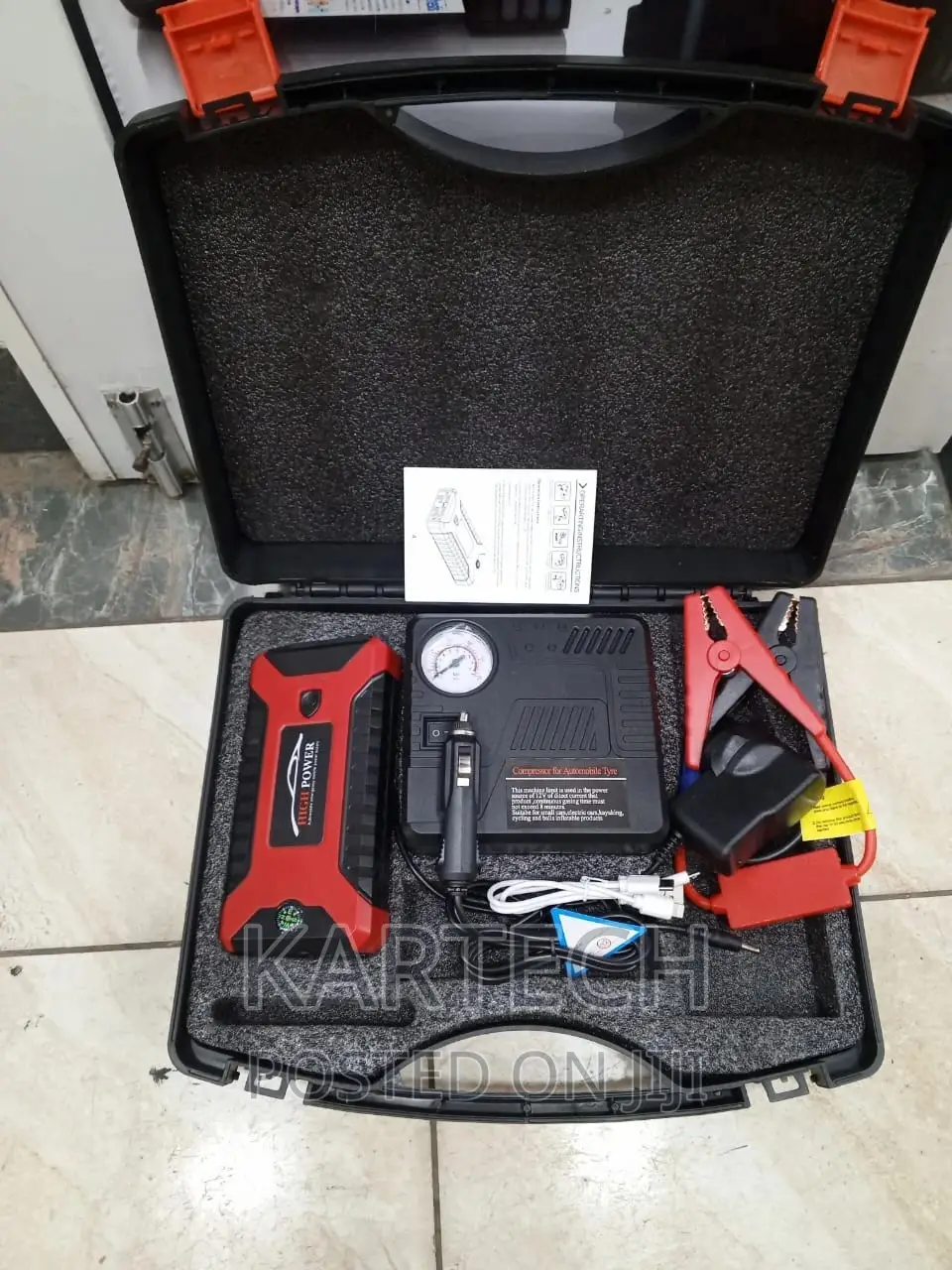 Portable Car Jump Starter Kit in Nairobi Central Vehicle Parts