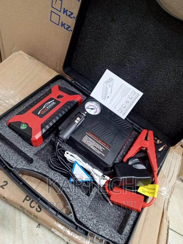 Multi-Function Portable High Power Car Jump Starter Kit