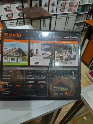 Tenda 4G LTE CAT 4, 300 MBPS Router | 4G03 Pro