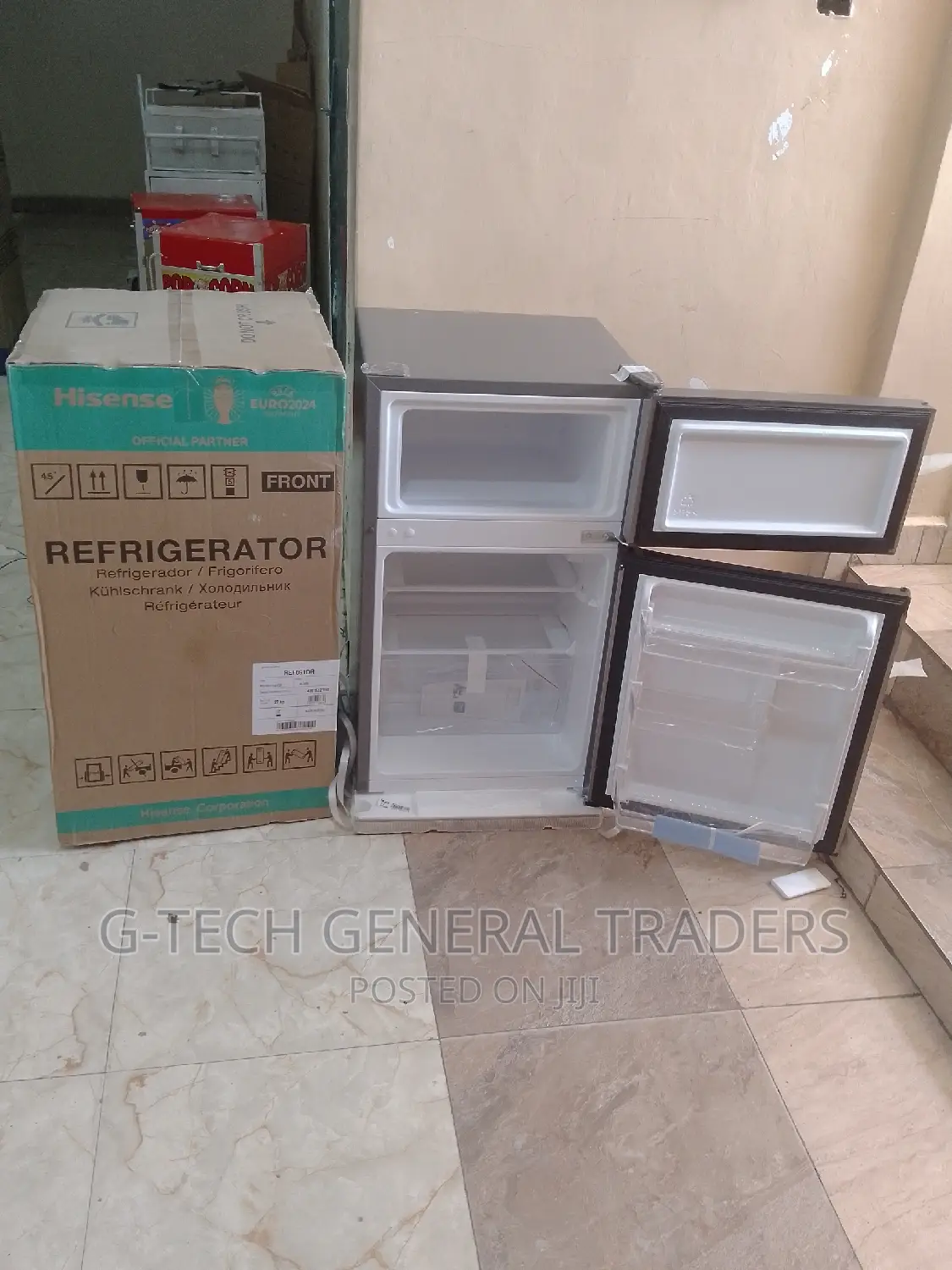 Hisense Ref091dr 91l Double Door Refrigerator 91l