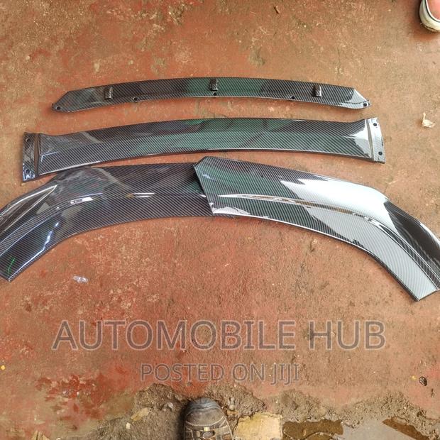 All Carbon Bumper Lip Guard 4pcs