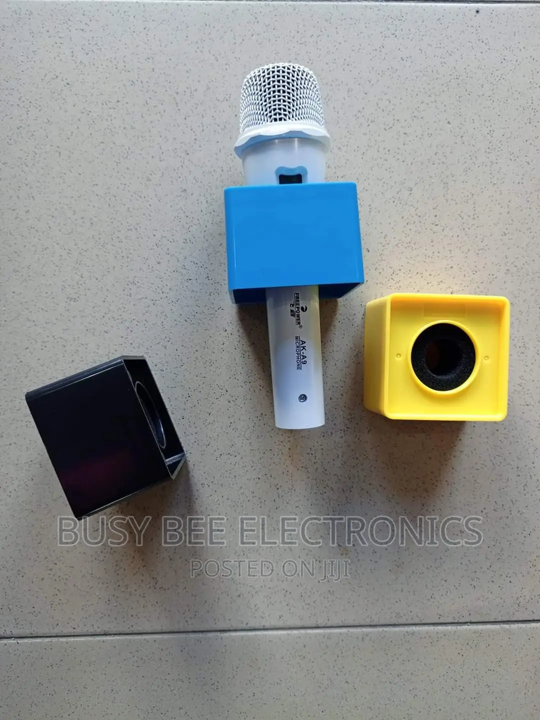 Square Microphone Flag