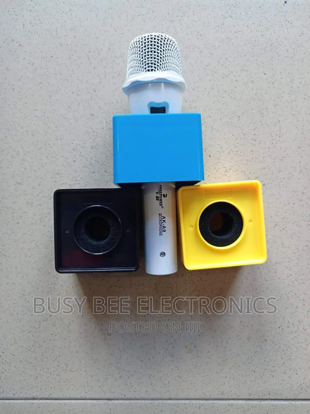 Square Microphone Flag