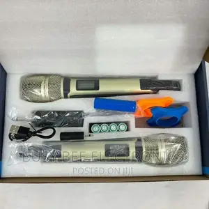 2 Piece Microphone With Jack Receiver