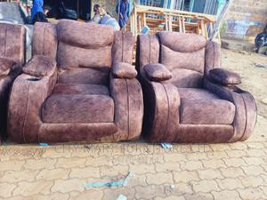 OFFER!!Fancy 2-Seater Semi- Recliner Sofas - thumbnail 2