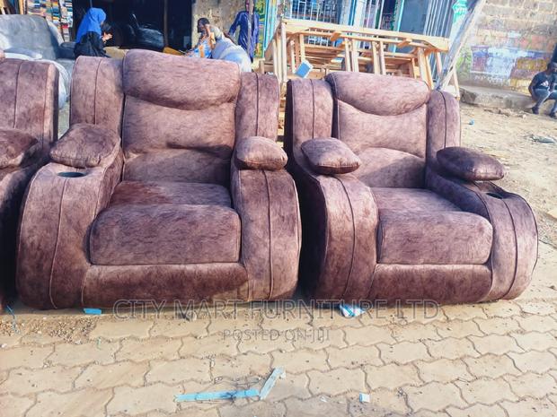 OFFER!!Fancy 2-Seater Semi- Recliner Sofas - main view