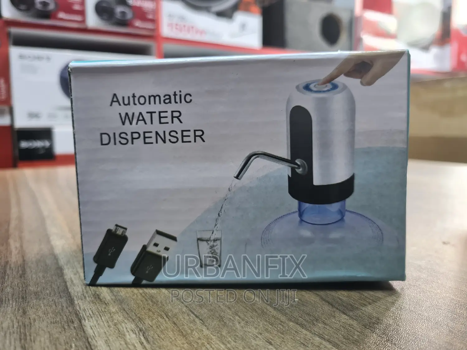 Rechargeable Automatic Water Dispensers With Usb Cable