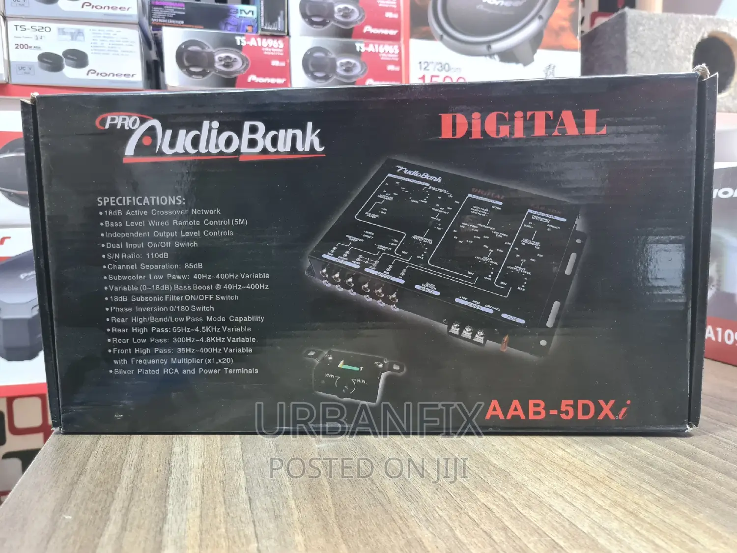 Audiobank 5 Way Digital Crossover Aab-5dxi