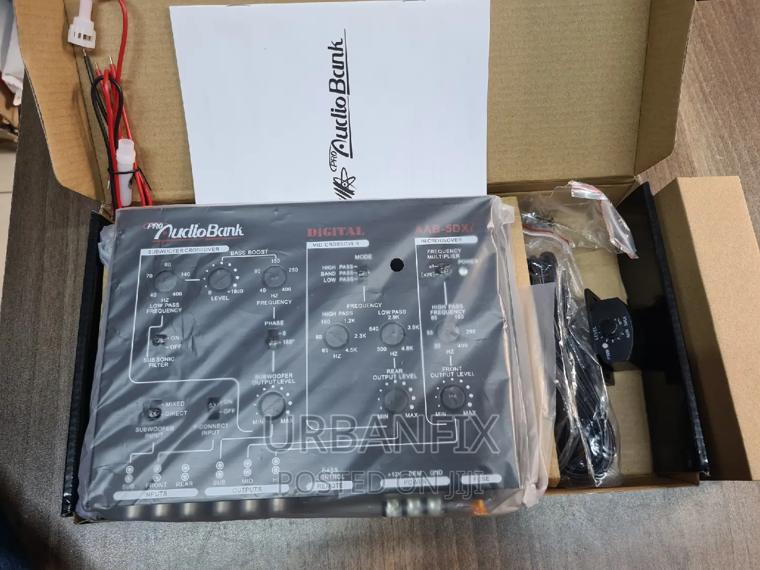 Brand New 5 Way Digital Audio Bank Crossover