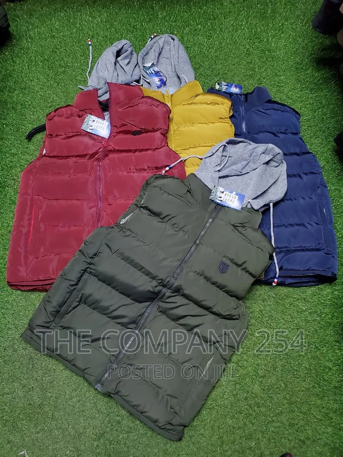 Legit Quality Men's Assorted Padded Half Jackets