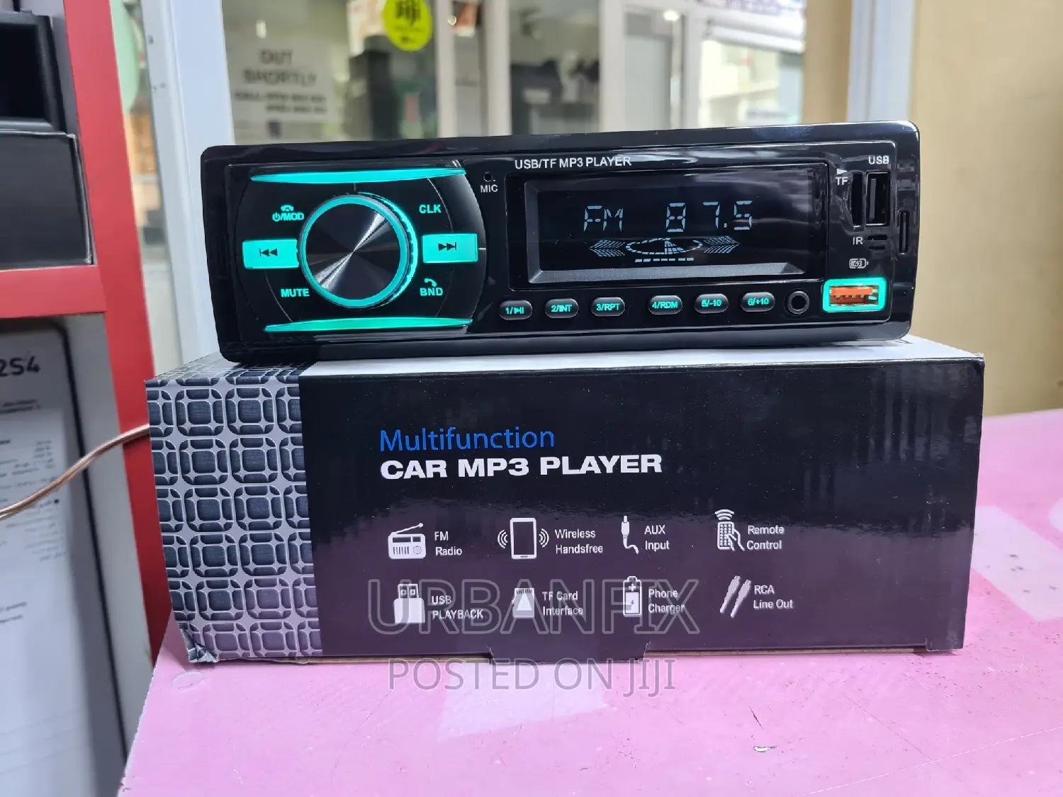 Brand New LED Colour-Changing Bluetooth Car Radios Available