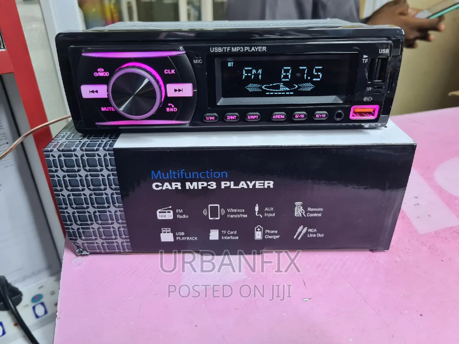 LED Colour-Changer Brand New BT Car Radios Available