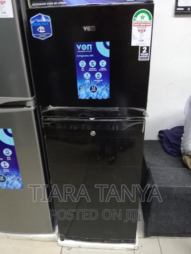 Von Double Door Fridge 136l