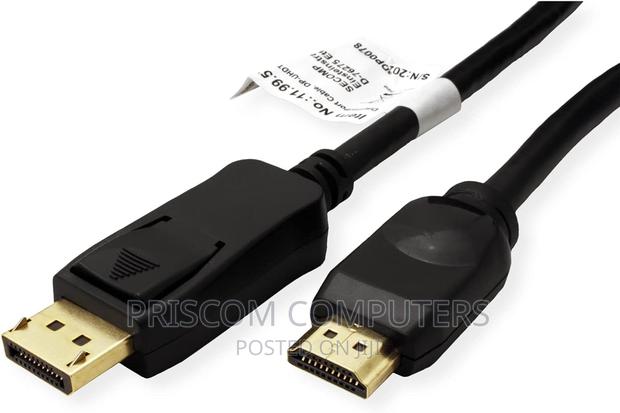 Displayport to Displayport Cable 1.8m - thumbnail 2