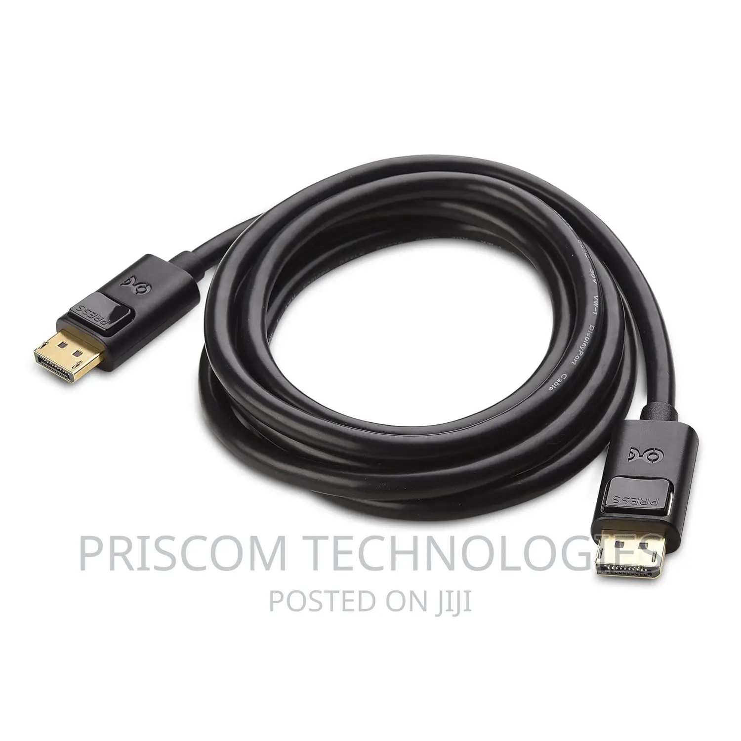 High Quality Displayport to Display Port Cable