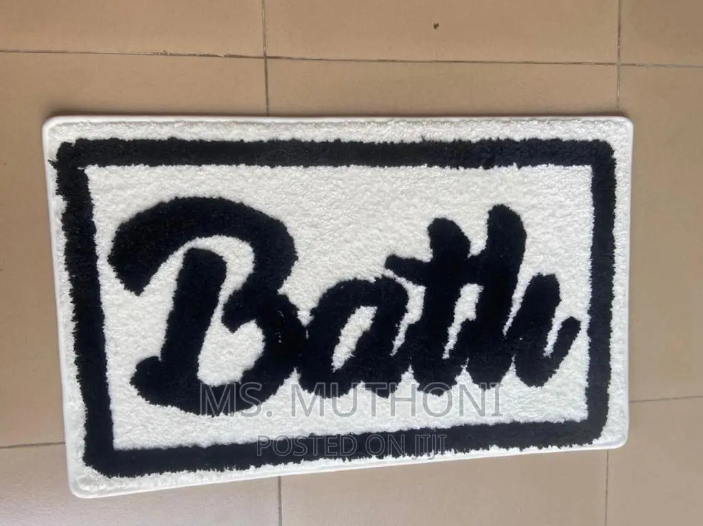 Big Size Bathroom Mat Size 50cm*80cm Fluffy