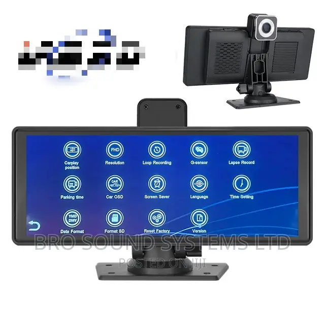 2 in 1 Dashcam With Apple Carplay Android Auto