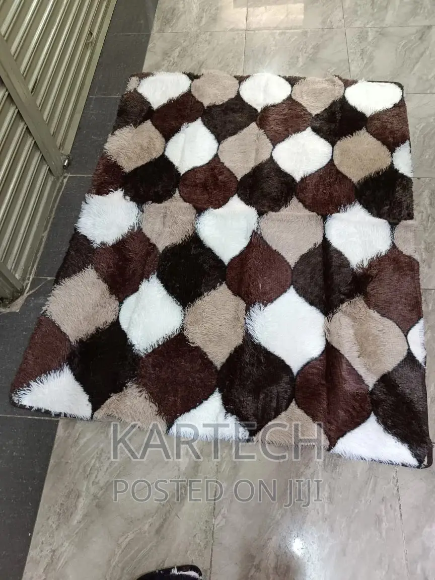 Patched Fluffy Carpet