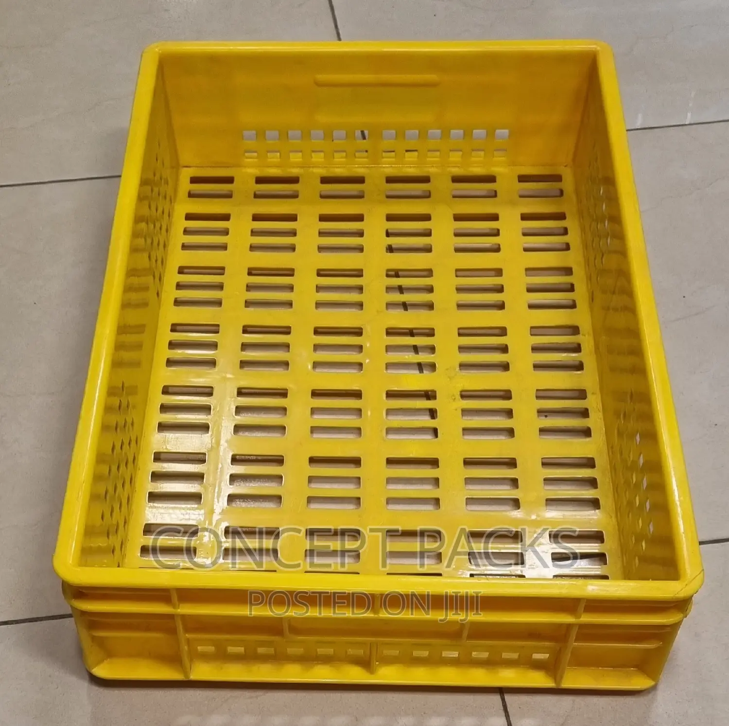 Multipurpose Plastic Crate - Half Crate Perforated