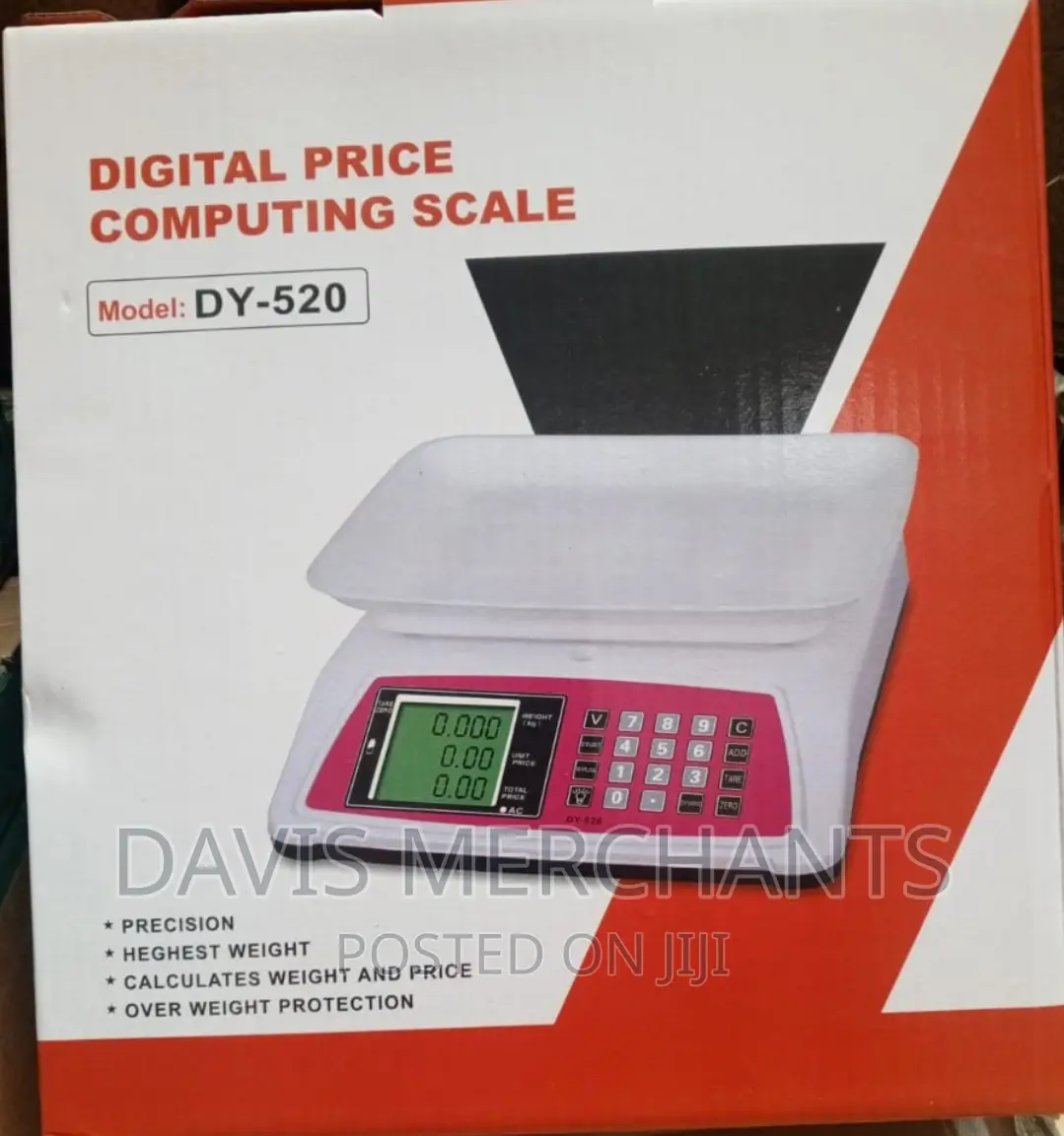 Digital Flat Scale With 40kg Capacity