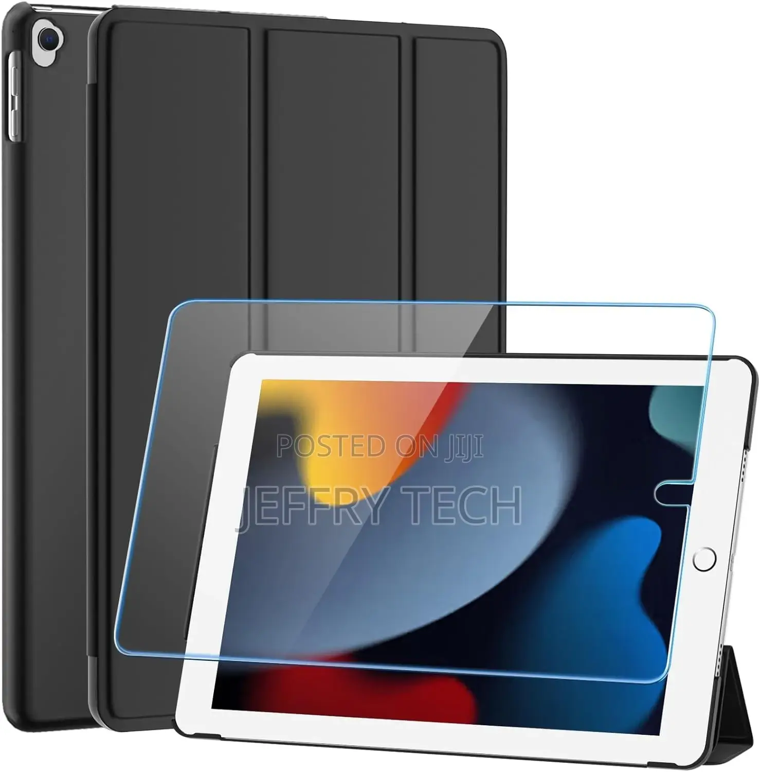 10.2 Inch iPad 9th/8th/7th Generation Case Glass Screen Prot