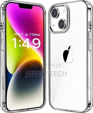 iPhone 14 Plus Case Clear, Non-Yellowing Shockproof Phone Ca