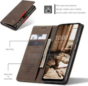 Samsung Galaxy A14 Case Wallet, With Card Holder, Kickstand