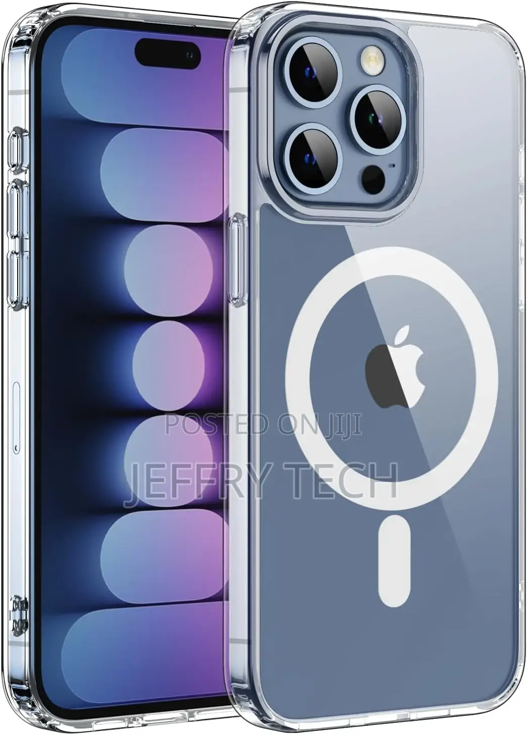 Crystal Clear for iPhone 15 Pro Max Case - Compatible With M
