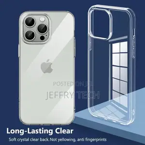 Clear Case for iPhone 15 Pro Case Protective Shockproof Slim