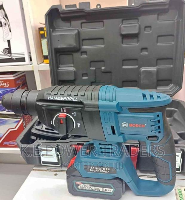 198 Volts Cordless Bosch Rotary Hammer