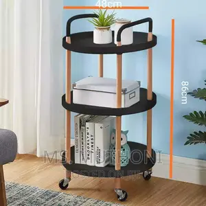 *3-Tier Nordic Style Luxury Mobile Trolley*