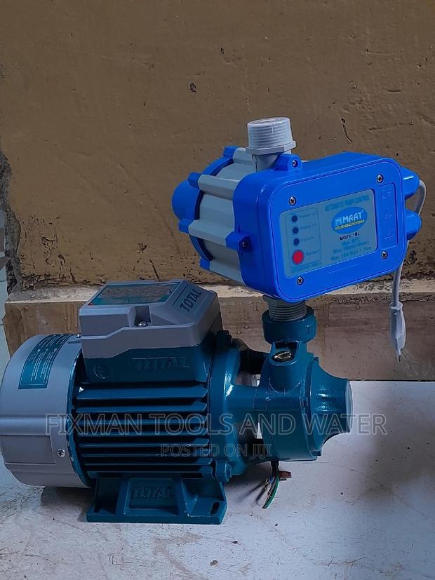 Total 1 Hp Water Pump 70M + Auto Pressure Control Switch - main view