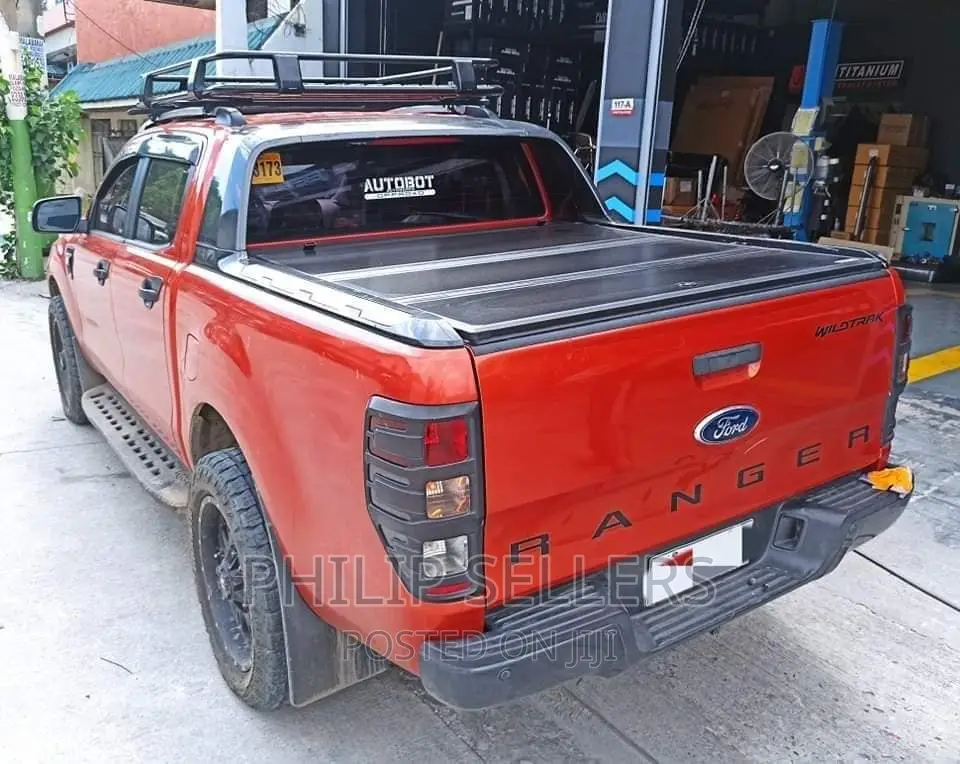 Ford Ranger Hard Tri-Fold Double Cab Boot Cover. Fits
