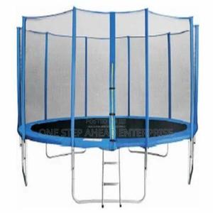 4ft Kids Trampoline With Safety Net - main view