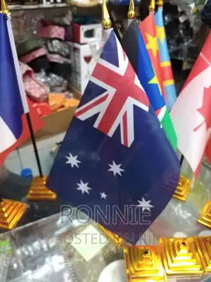 Australian Country Flag + Detachable Stand + Base