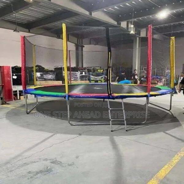 Entertaining Trampoline for Kids 12ft - main view