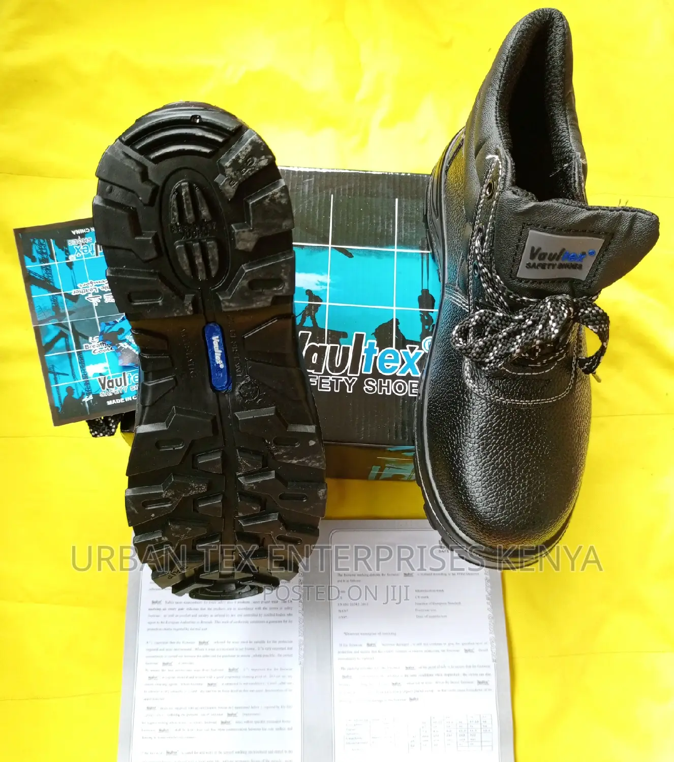 Tested & Approved By UK Intertek Lab Vaultex Safety Boots in Nairobi