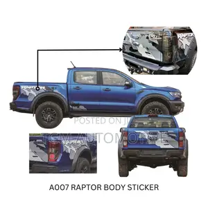 Ford Ranger A007 Body Sticker Raptor Sticker