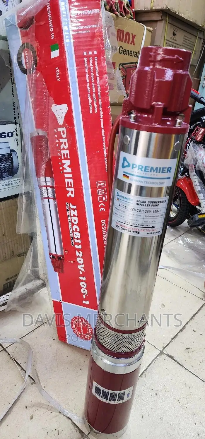 Premier 1.4kva 1000W Solar Water Pump