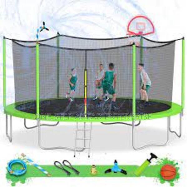 Outdoor Jumping Trampoline 14ft.