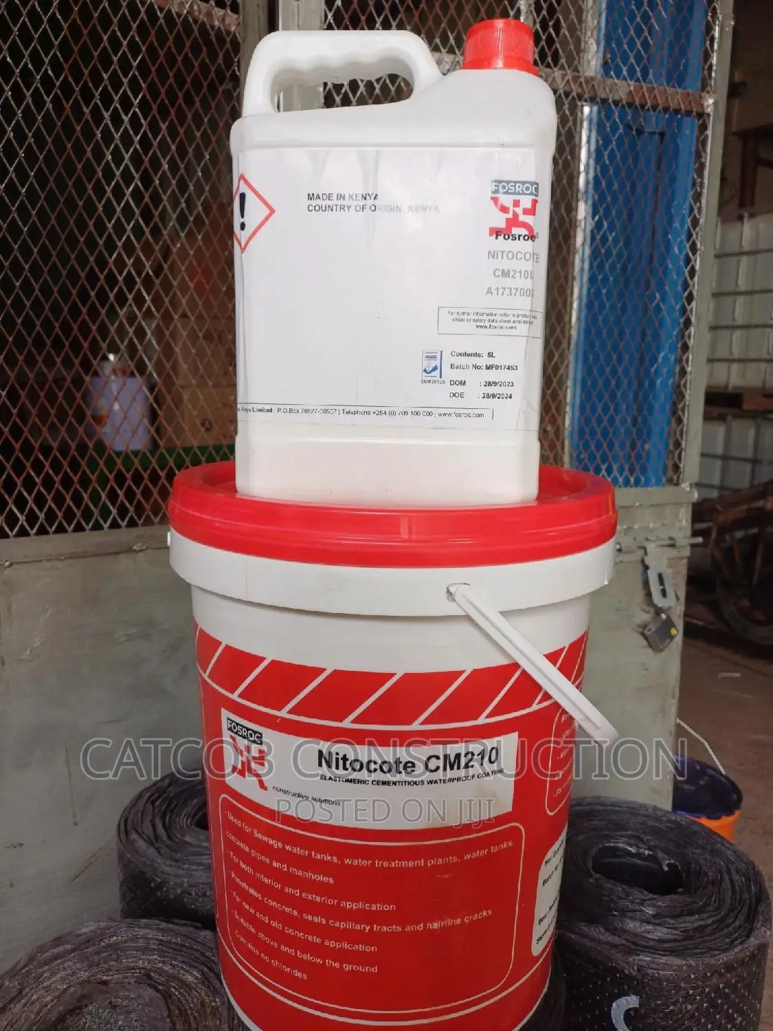 Liquid And Powder Waterproofing Chemical.