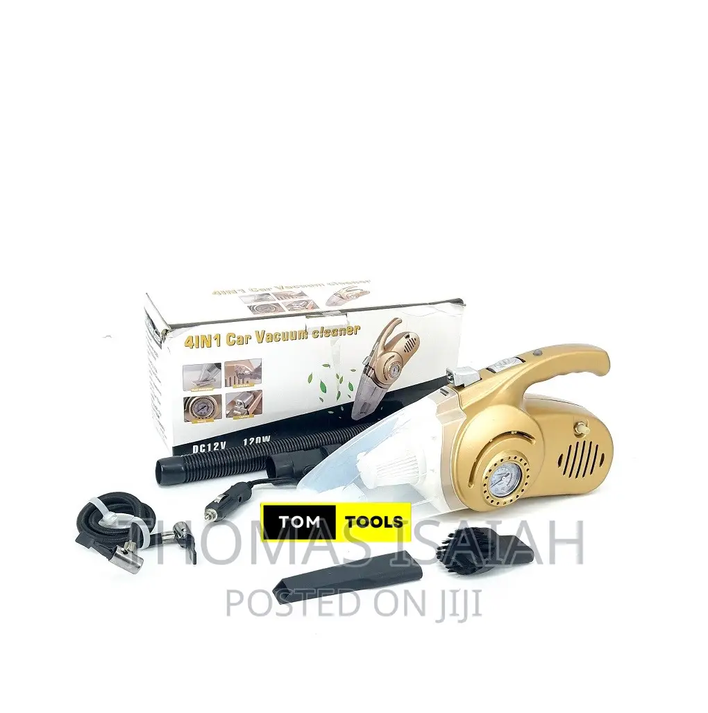 4 in 1 Car Vacuum Cleaner and Inflator