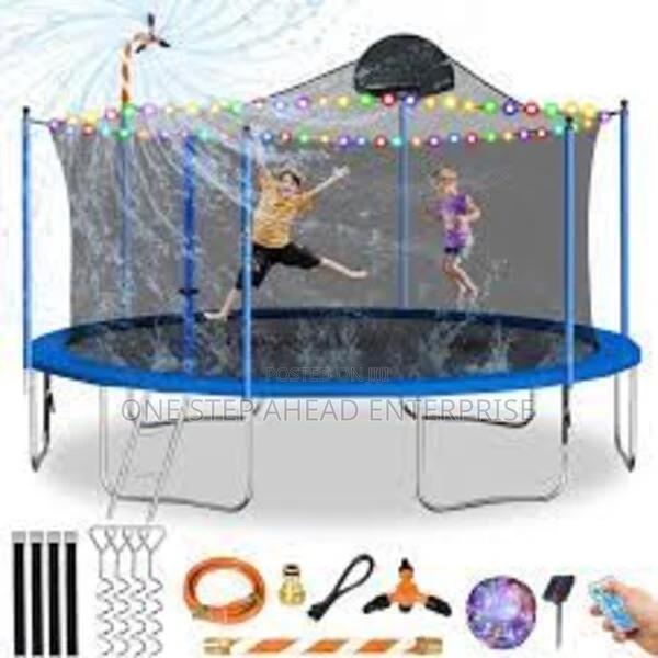 Quality Pad 10ft Trampoline - main view