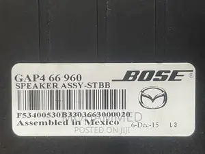 Mazda Subwoofer Bose