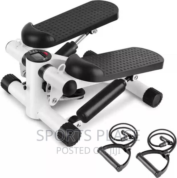 Step Exercise Machine With Display Monitor for Fitness