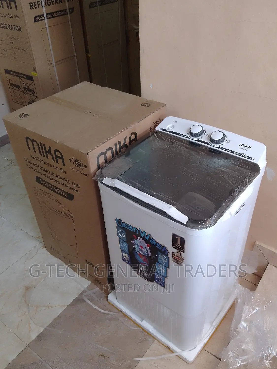 Mika 10kg Semi Automatic Top Load Washer