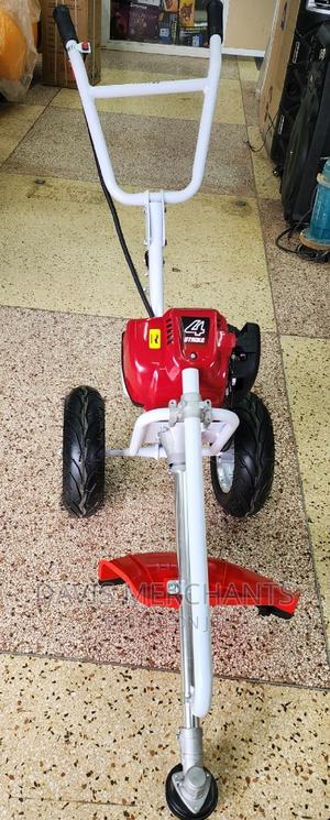 4 Stroke Brush Cutter Machine With Front Wheel - thumbnail 2