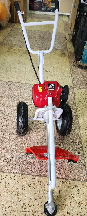 4 Stroke Brush Cutter Machine With Front Wheel