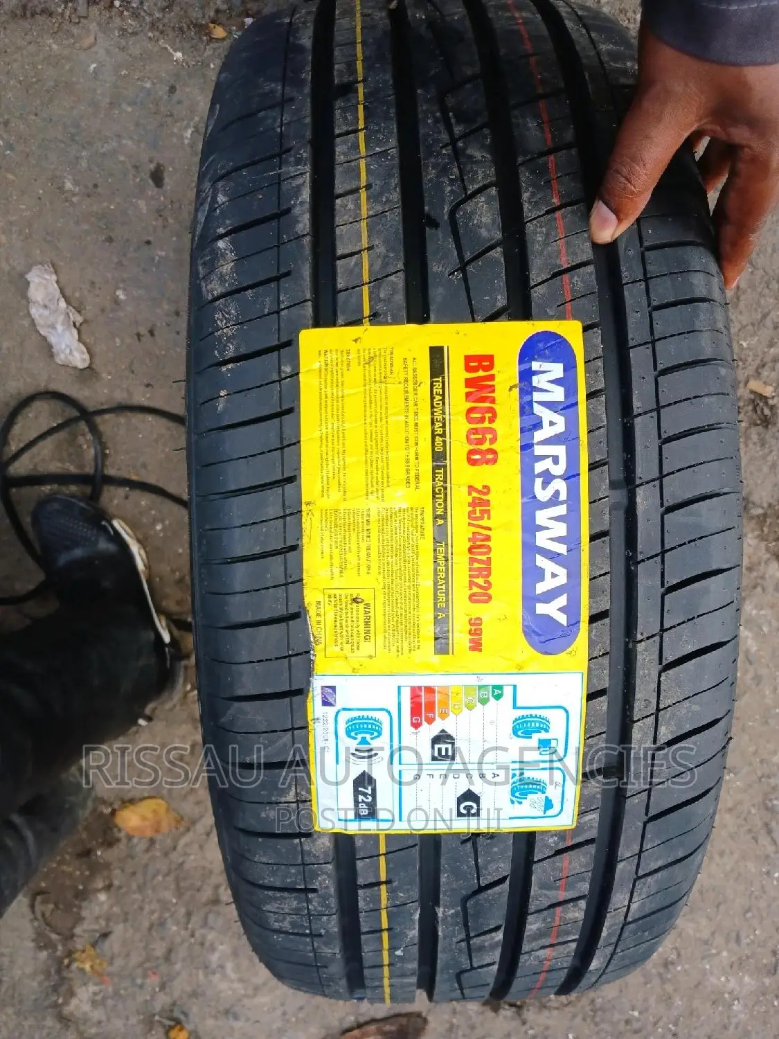245/40 R 20 Marsway Low Profile Tyres